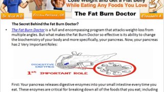 The Fat Burn Doctor Review - is The Fat Burn Doctor Works?