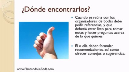 Organizadores de bodas