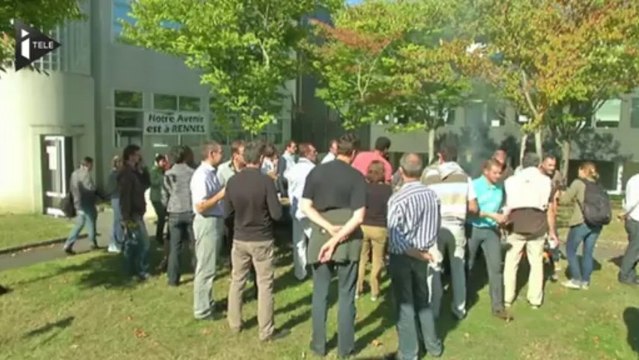 A Rennes, les salariés d'Alcatel-Lucent se sentent trahis