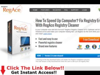 Regace Español + Regace Registry Cleaner