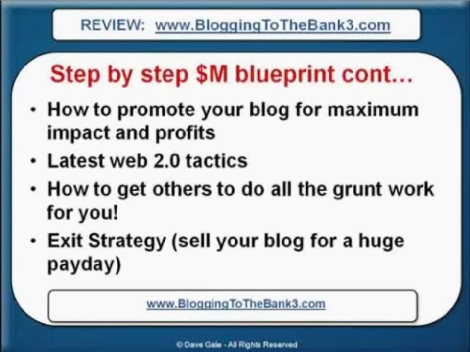Rob Benwell Blogging To The Bank Review Rob Benwell Internet Marketer