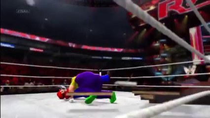 Xbox 360 - WWE 13 - Extreme Rules - Wario vs Mario