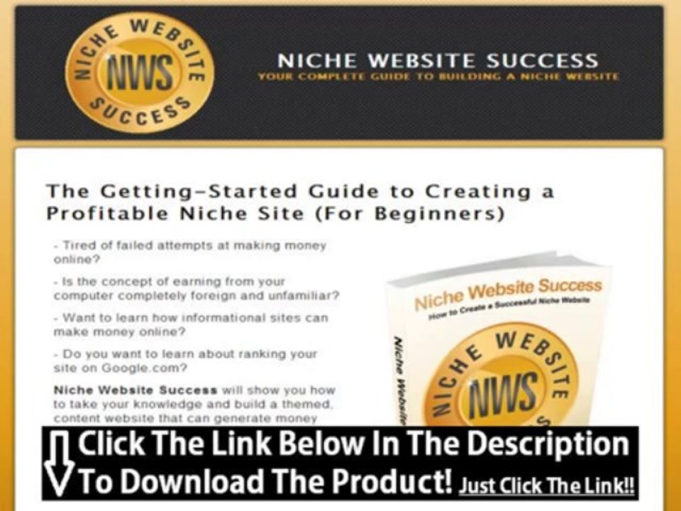 Niche Website Success Free Download + Niche Website Success Review