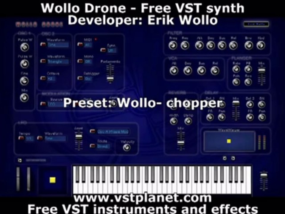 Wollo Drone - Free VST synth - vstplanet.com