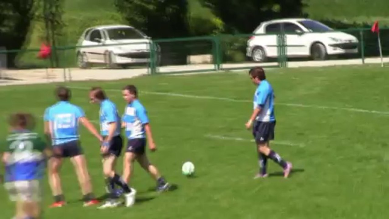 essai du 15 du Stade Phocéen vs U.S.Morlaas