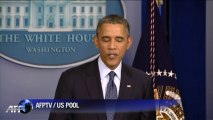 Obama condemns Republican 'extortion' over govt shutdown