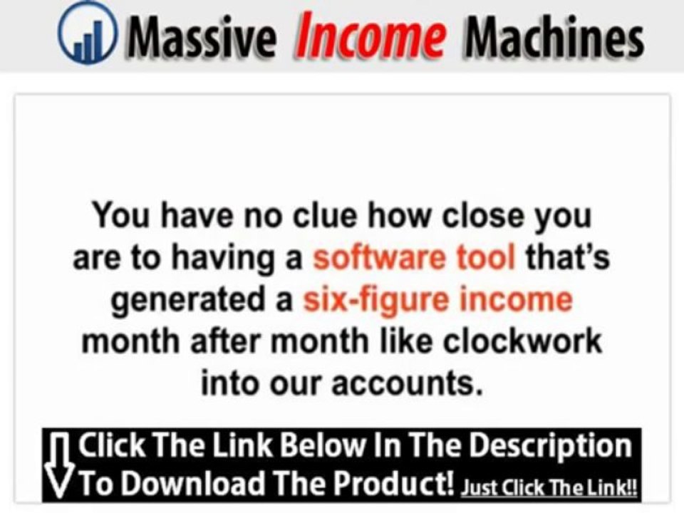 Massive Income Machines + Mass Income Machines Warrior