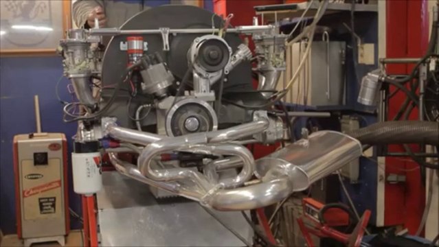 1776cc Motor op testbank bij Kaagkevers