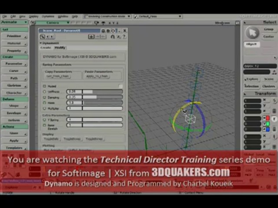 3DQUAKERS XSI Dynamo plugin