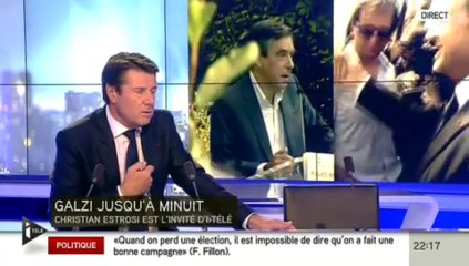 ITélé " FILLON VS SARKOZY " Le Grand Décryptage invité Christian ESTROSI