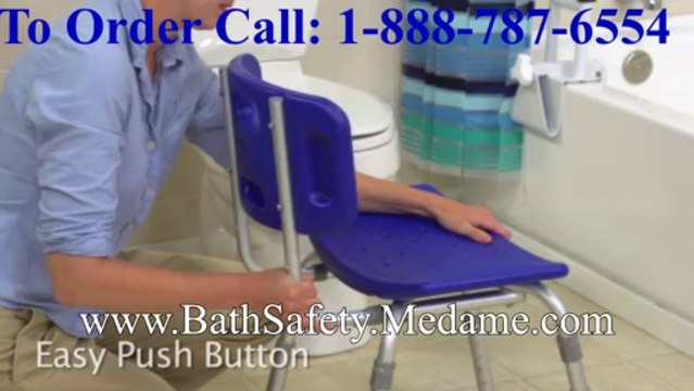 Shower Stool and Bath Bench for Elderly and Handicapped Bath
