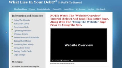 What Lies In Your Debt ® It PAYS To Know!