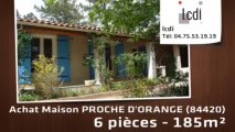 Vente - maison - PROCHE D'ORANGE (84550)  - 185m²