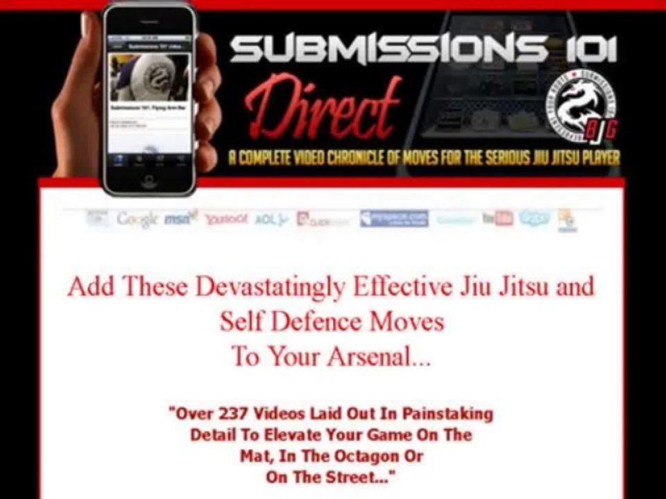 Submissions 101 -237 Jiu Jitsu Videos - Top Seller Download