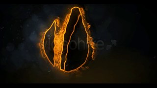Logo on fire - After Effects Template