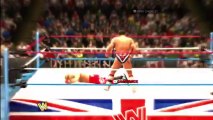 Xbox 360 - WWE 13 - Rise Of D-X - Match 4 -  Shawn Michaels vs British Bulldog