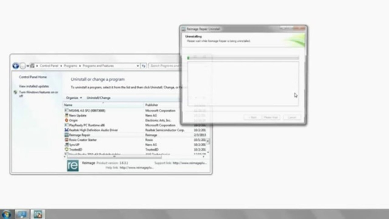 How To Uninstall Reimage Repair (Remove Reimage PC Repair Scareware)