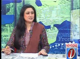 Front Page With Amjad Warraich - 8 October 2013 Full Talk Show on News ONE