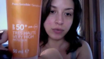 Skin care routine ROSACEA