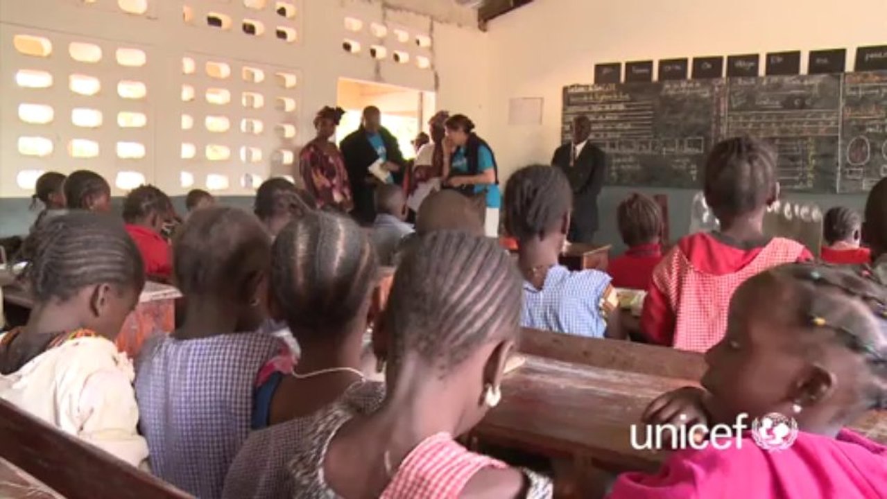 Kindia 2015 : interview de Kadiatou Diallo (UNICEF Guinée) sur l'éducation