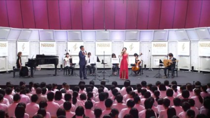 2013.10.09 Nestlé presents「花は咲く」with Tsunamiヴァイオリン