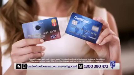 Bank of Melbourne - 0% Interest Credit Card Offer - Valid Until 1 Oct 2013 - TV Ad