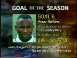 Match of the Day Goal of the Season 1994-95