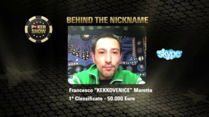 OPS! [29/09/2013] "KEKKOVENICE" vince €50.000! - PokerStars.it