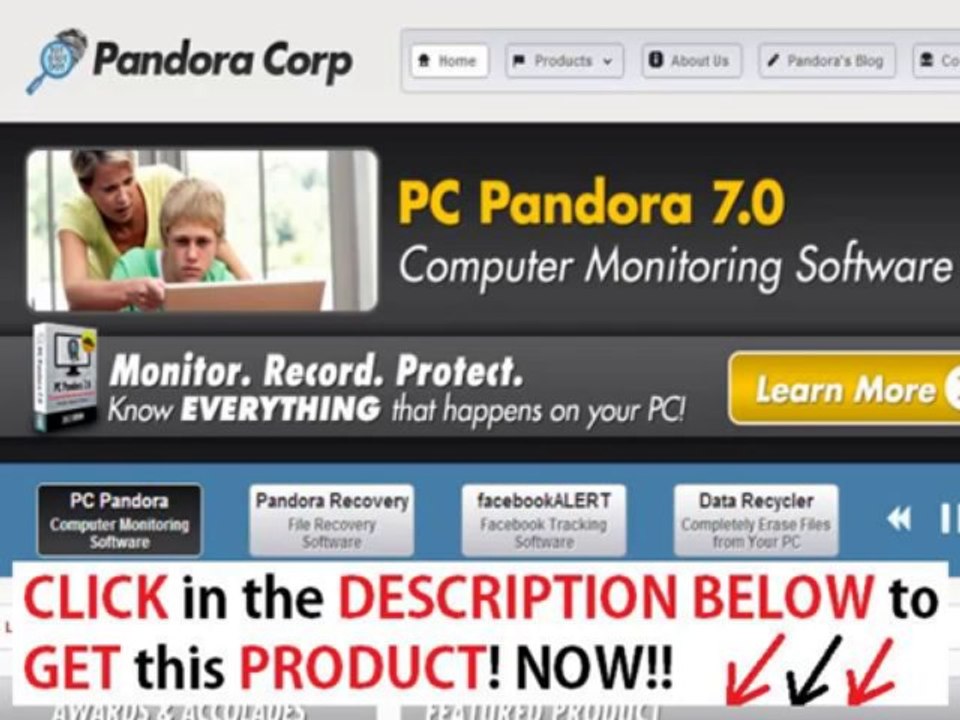 Pc Pandora Computer Monitoring Software + Pc Pandora