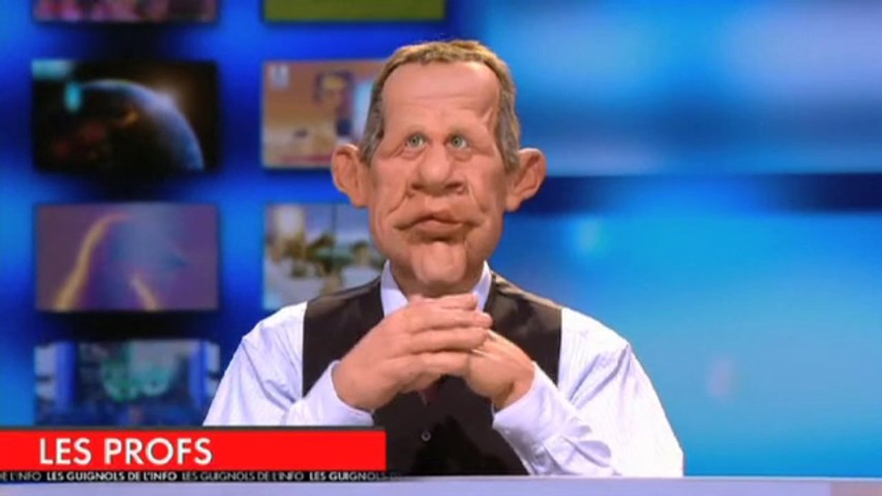 Bug technique dans "Les Guignols"