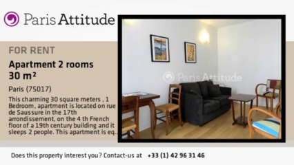 1 Bedroom Apartment for rent - Batignolles, Paris - Ref. 8624