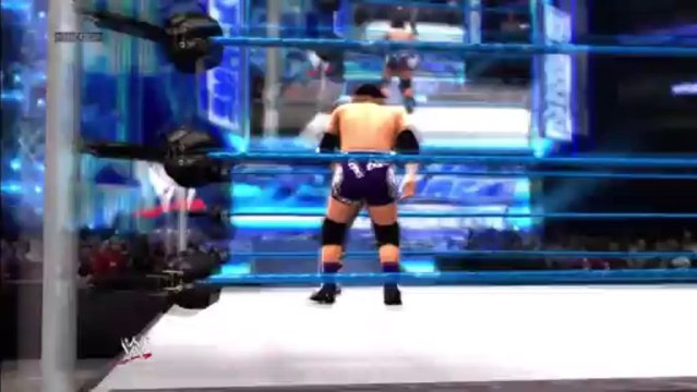 Xbox 360 - WWE 13 - WWE Universe - April Week 1 Smackdown - Booker T vs Jimmy Uso