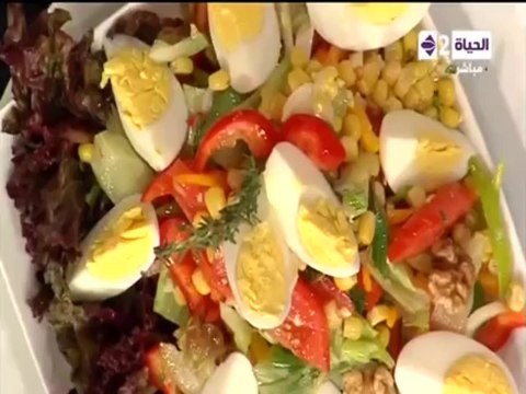 الأضحية مواصفاتها عند الشراء - مكرونة بالباذنجان والبشاميل - سلطة خضروات والذرة الحلوة - 6 10 2013 الشيف محمد فوزى - sofra dayma