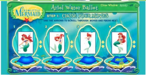 The Little Mermaid Ariel Ballet Adventure (Full Games Episodes)