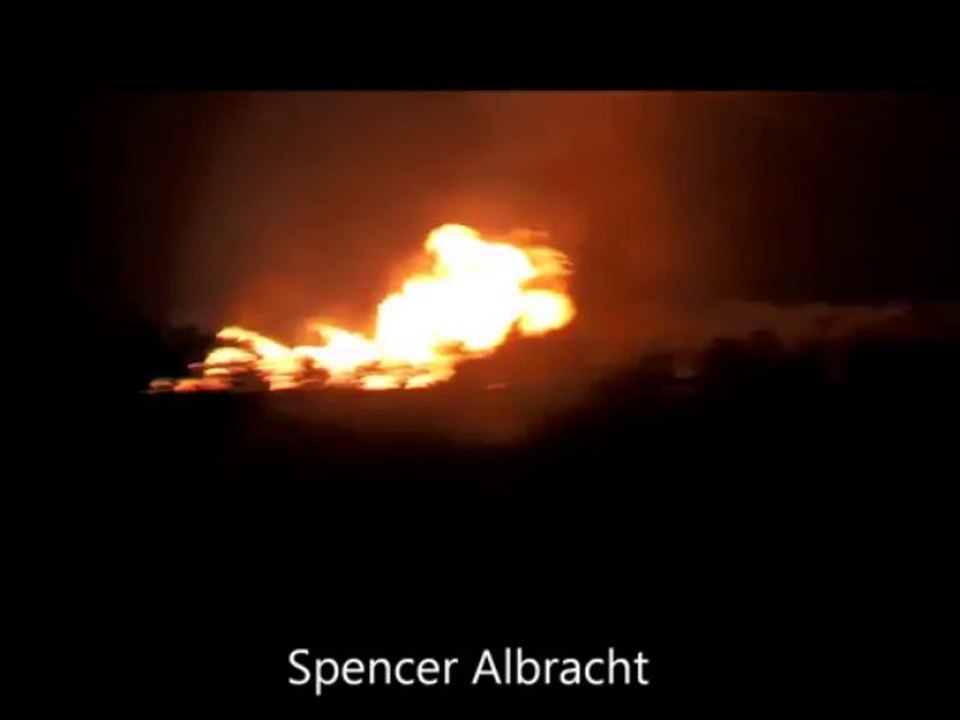 Large explosion rocks Harper County, Oklahoma