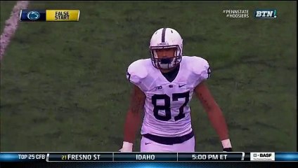 2013 Penn State vs. Indiana 2nd Quarter