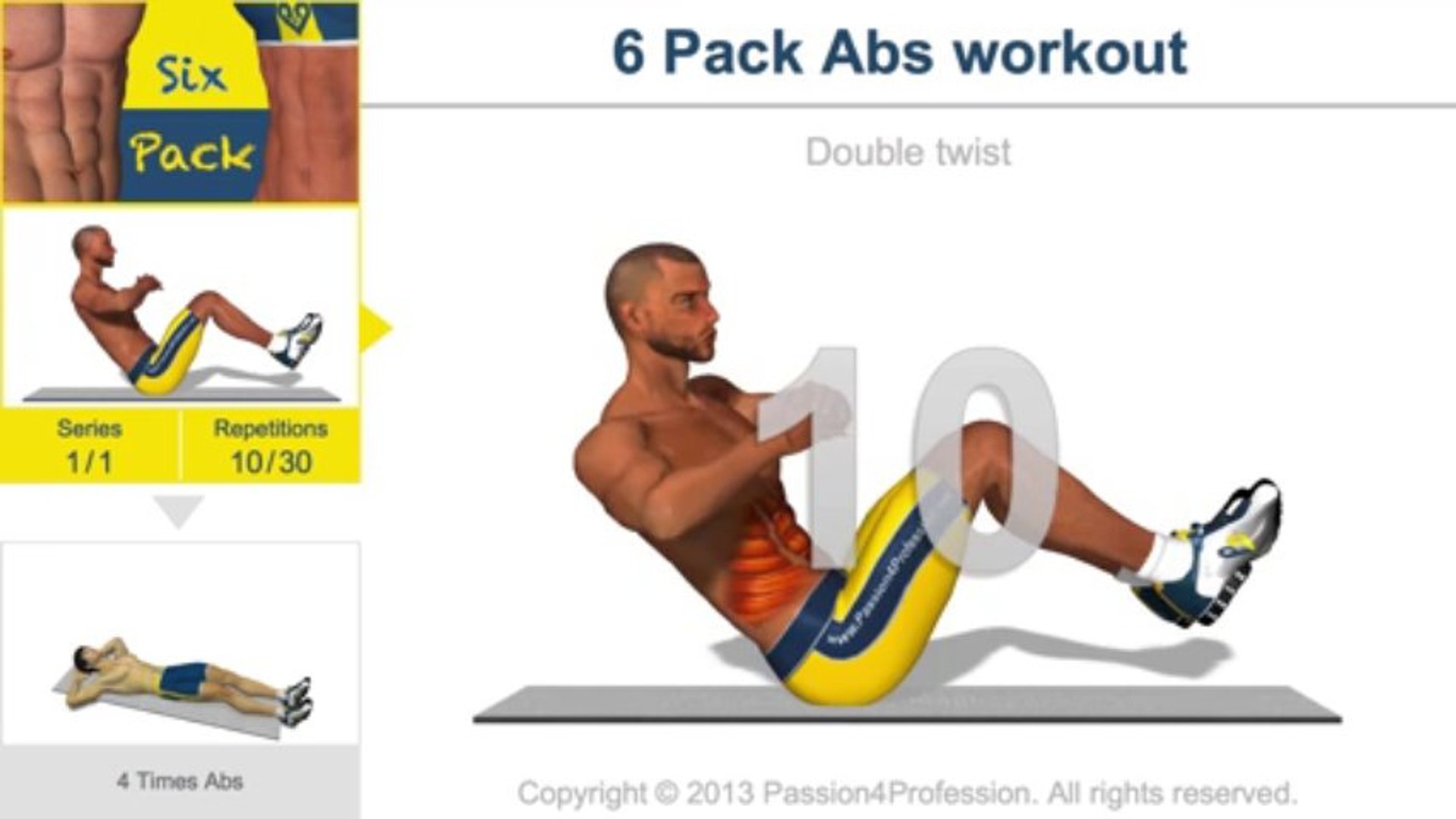 10 Pack Abs Exercises