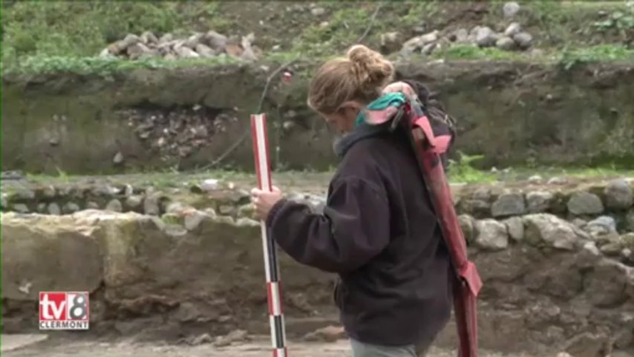 Fouilles archéologiques sur le futur site de la Comédie de Clermont