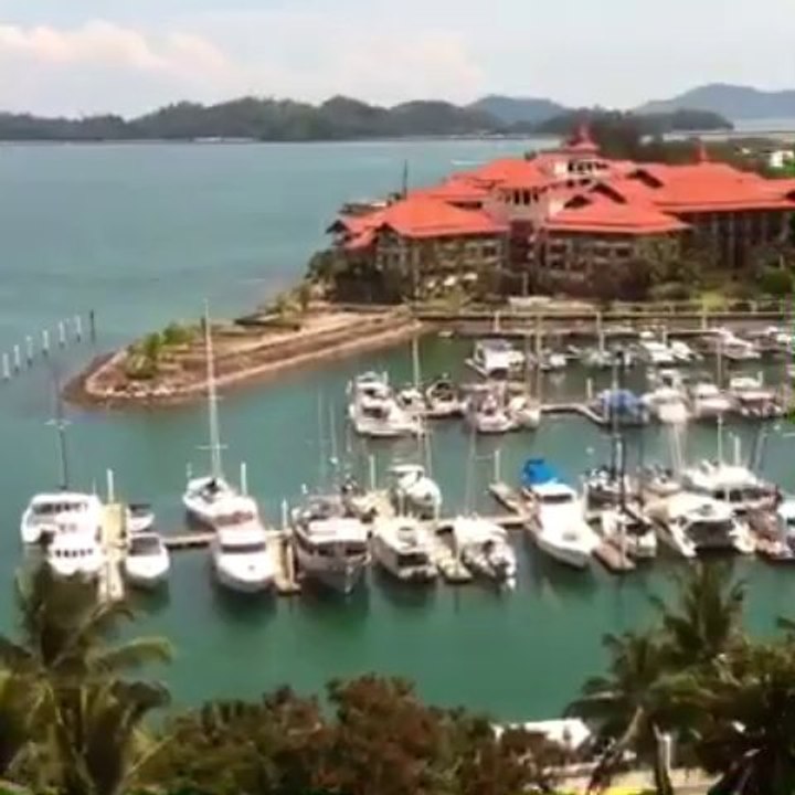 Kota Kinabalu.. View from Pacific Sutera Hotel , Sept 13