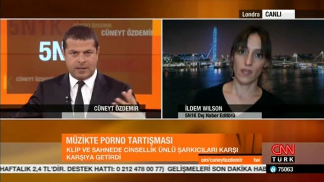 Müzikte Porno Tartışması CNN TÜRK 5N1K Cüneyt Özdemir