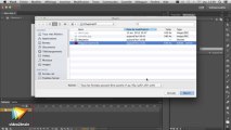 Tutoriel Flash CC : Gestion des fichiers dans Flash CC | video2brain.com