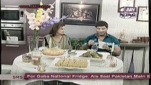 Zauq Zindagi with Sara Riaz and Dr. Khurram Musheer, Tawa Chops, Nihari masala, Besan Suji ka Halwa & Upside-down Pizza, 7-10-13, part 2 of 2