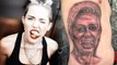 Miley Cyrus VMA Face Tattoo Inked By Obsessed Fan As His 21st Miley Themed Tattoo