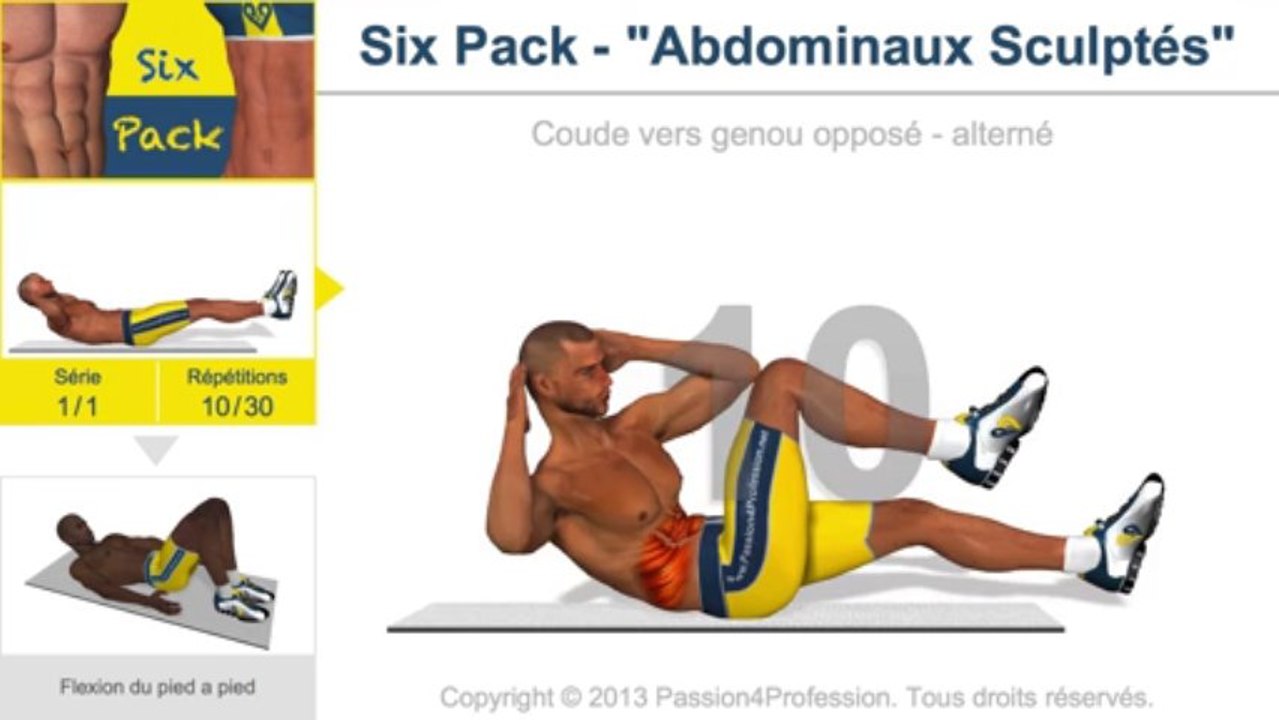 Des Abdominaux Sculptés