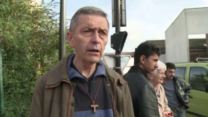 Evacuation partielle du camp de Roms de Croix