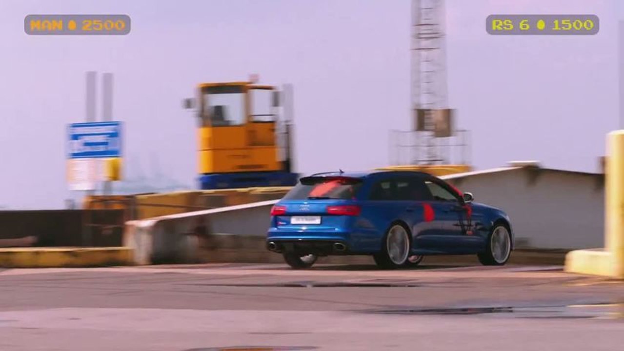 Bataille de peinture pour la nouvelle Audi RS 6 Avant