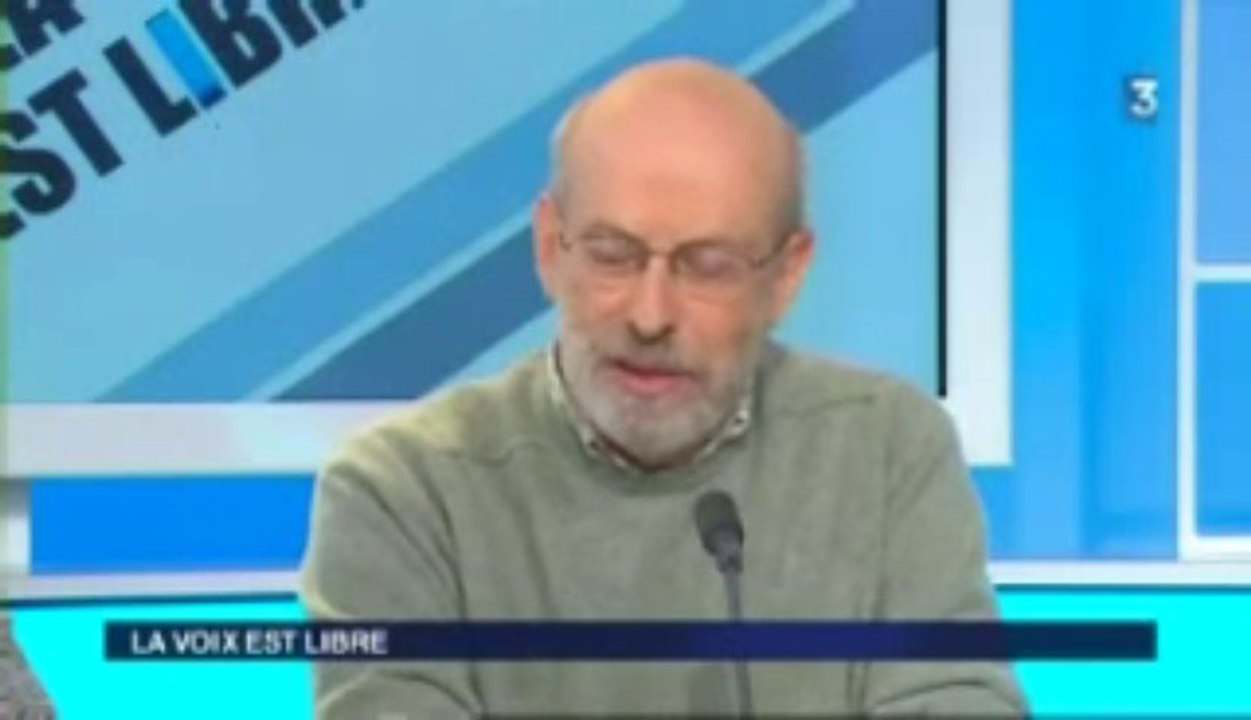 Jean Delavergne - EELV - La voix est libre 16 Février 2013 - France 3 Centre - partie 2