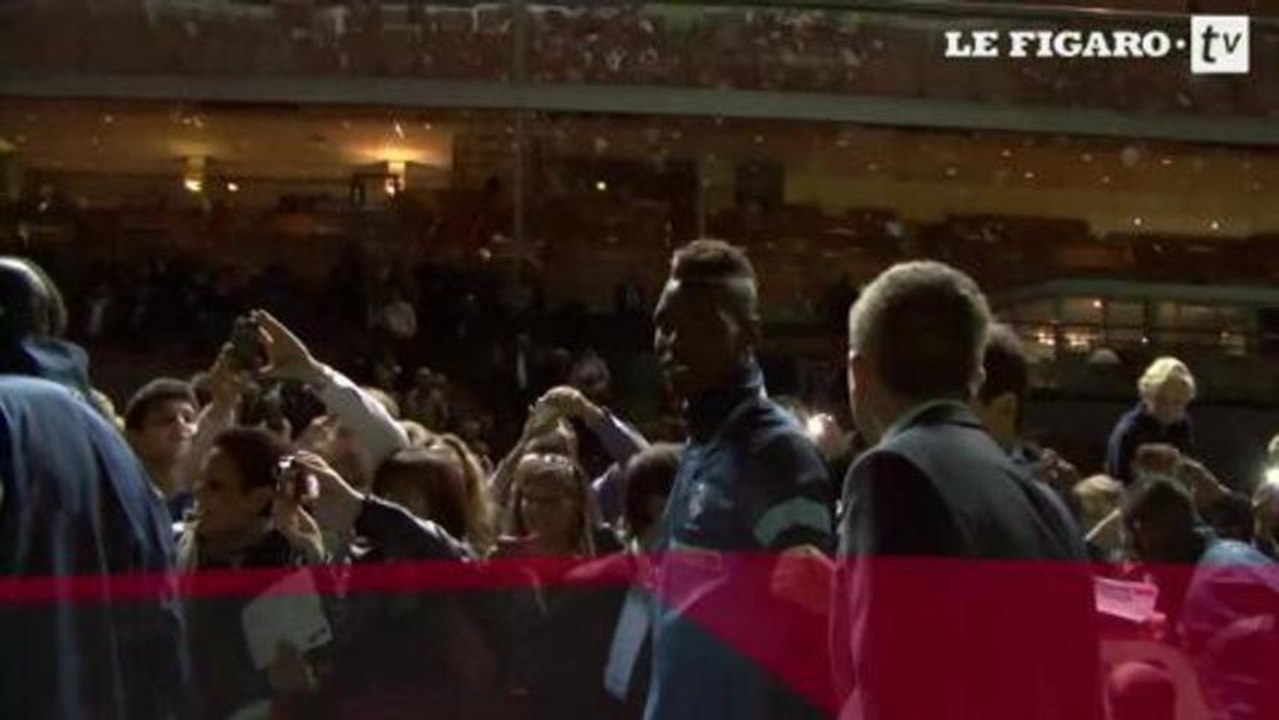 Les Bleus en visite à Vincennes