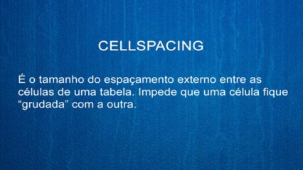 Curso de HTML - Aula 8 (Tabelas - Parte 2)