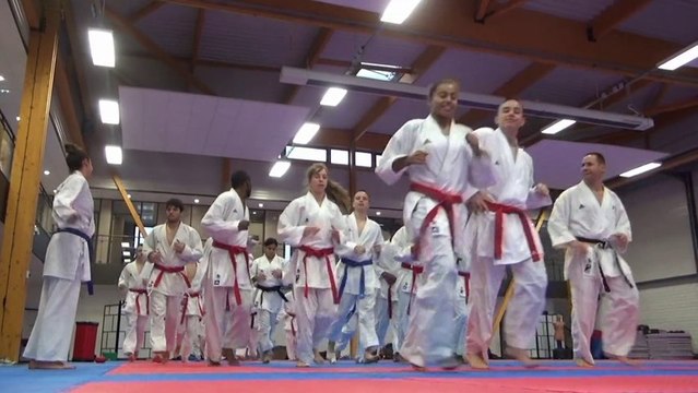 Stage Préparation Equipe de France de Karaté C/J/E - Castelnau-le-Lez 2013